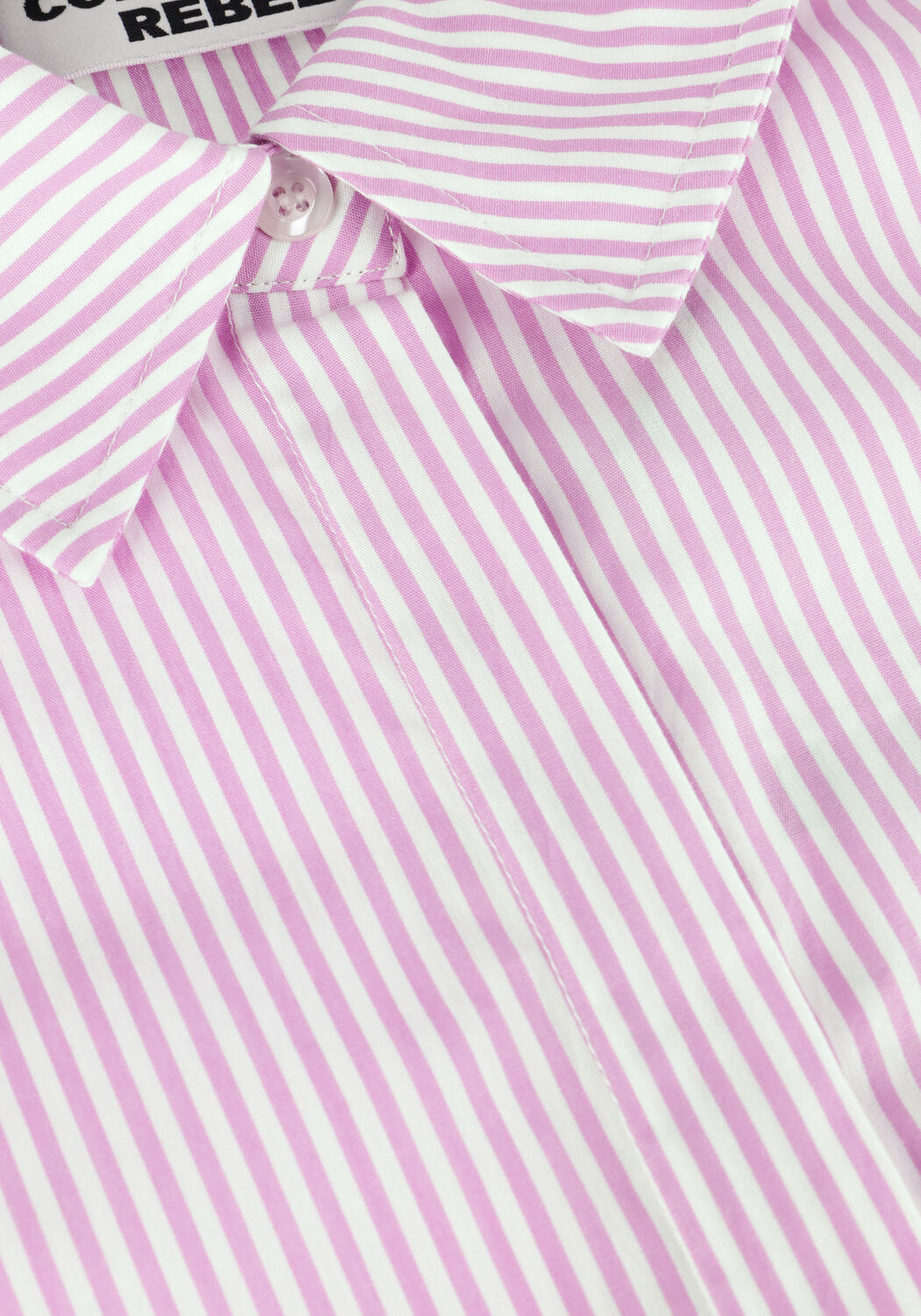 Roze COLOURFUL REBEL Blouses ALIYA STRIPE BOXY BLOUSE - large