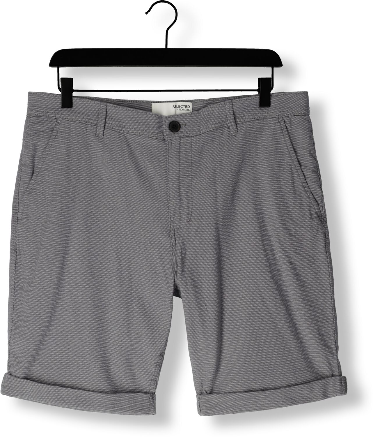 SELECTED HOMME Heren Broeken Slhslim-luton Flex Shorts Noos Lichtblauw
