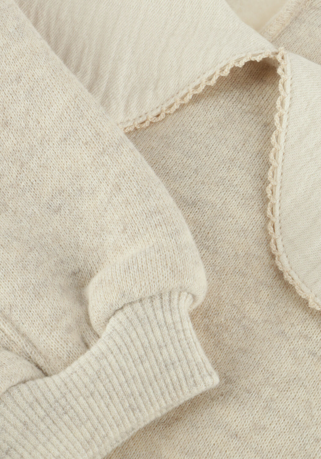 Ecru PLAY UP Trui FLEECE SWEATER G - large