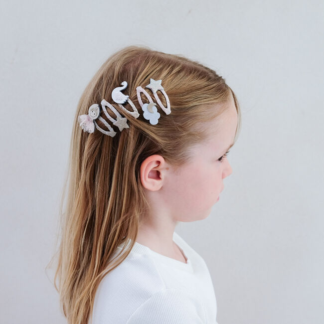 Roze Mimi & Lula Haaraccessoires BALLERINA MINI CLIC CLACS - large
