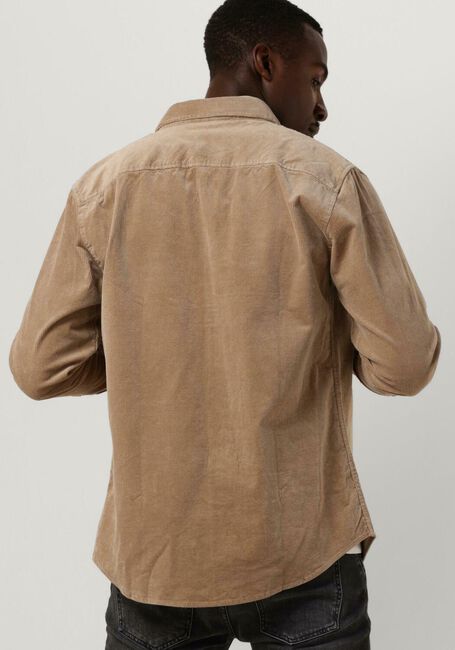 Beige ANERKJENDT Overshirt AKLEIF CORDUROY SHIRT - large