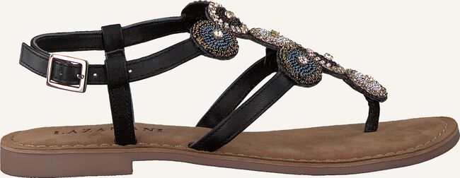 Zwarte LAZAMANI Platte sandalen 75.607 Zwarte LAZAMANI Platte sandalen 75.607 - large
