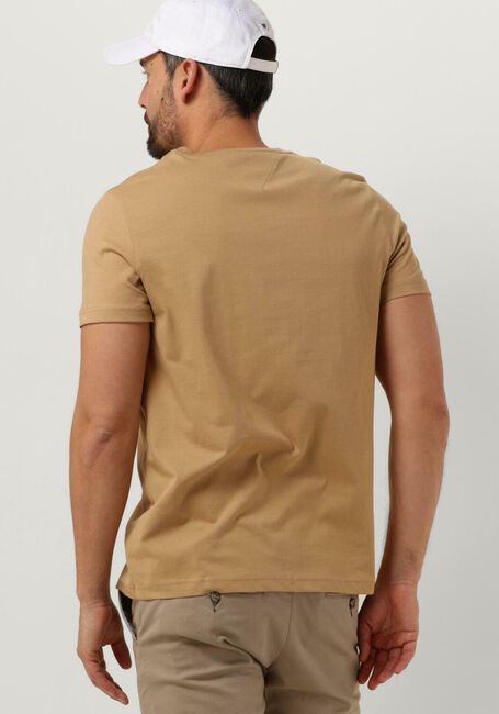 Khaki TOMMY HILFIGER T-shirt TOMMY LOGO TEE - large