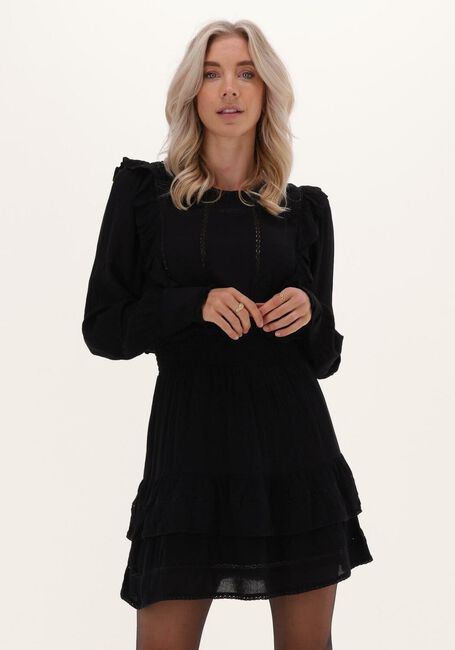 Zwarte NEO NOIR Mini jurk CRYSTAL DRESS - large