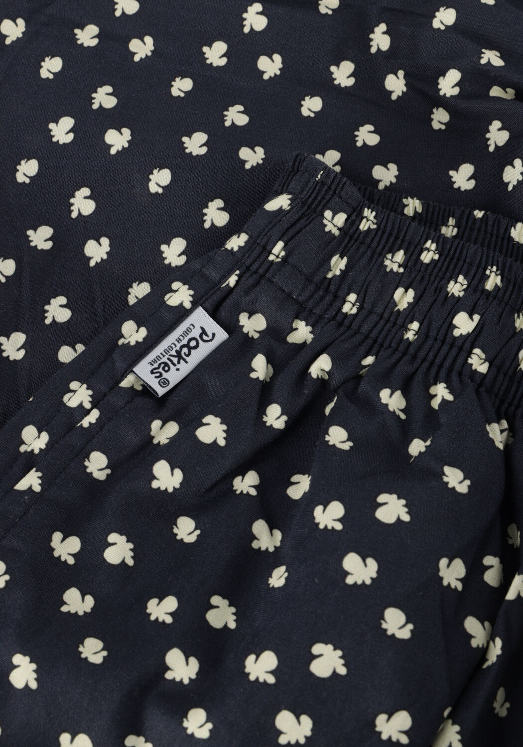Blauwe POCKIES Boxershorts NAVY POPCORN - large