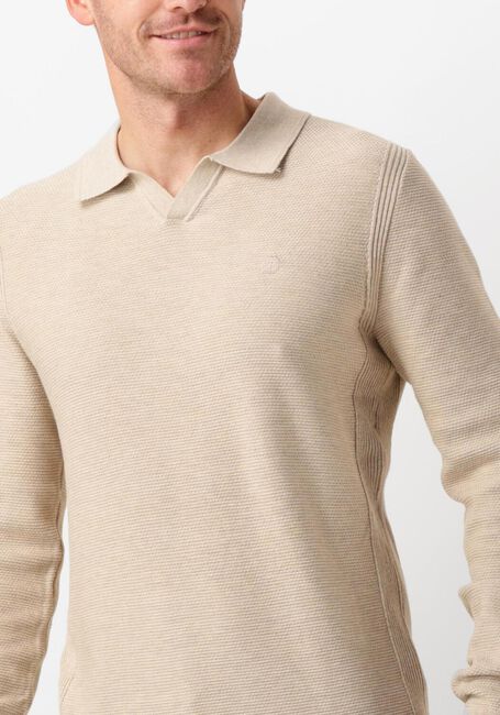 Zand DSTREZZED Trui MERCURY POLO - large