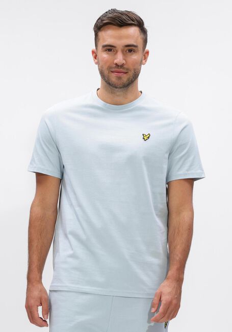 Lichtblauwe LYLE & SCOTT T-shirt PLAIN T-SHIRT - large