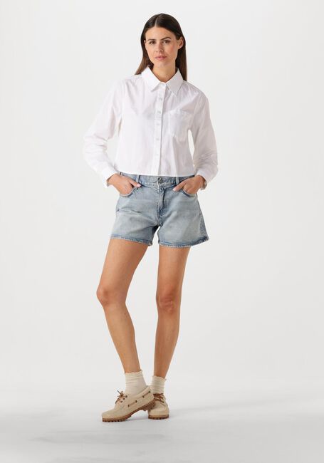 Lichtblauwe G-STAR RAW Shorts JUDEE SHORT CLEAN EDGE WMN - large