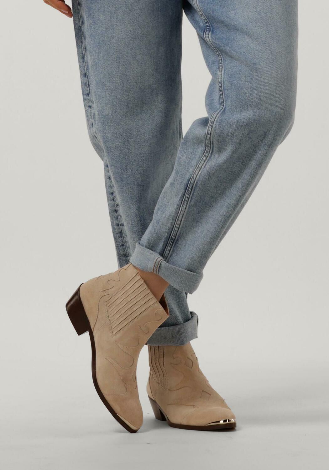 Beige TORAL Enkellaarsjes SONIA - large