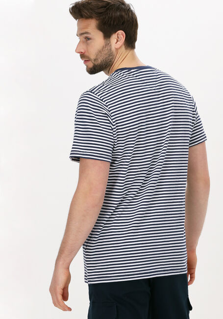 Blauwe TOMMY JEANS T-shirt TJM TOMMY CLASSICS STRIPE TEE - large