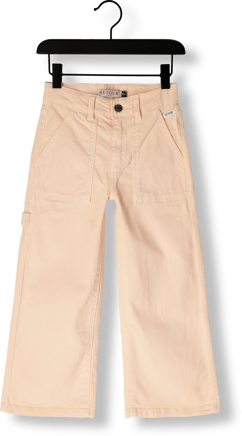 Retour Jeans loose casual broek roze