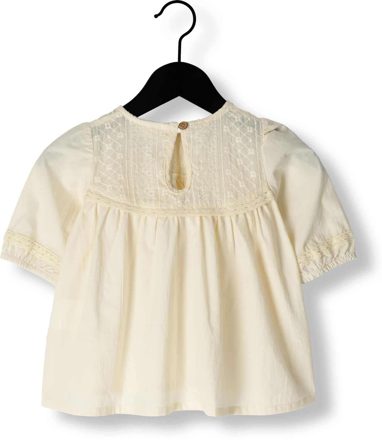 LIL' ATELIER Meisjes Blouses Nmfdaisy Ss Loose Shirt Lil Beige
