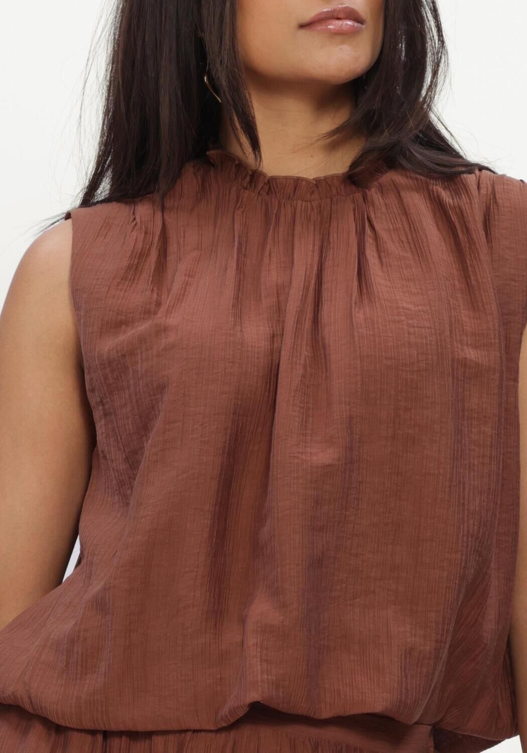 Bruine DANTE6 Tops & T-shirts ESTE BALLOON TOP - large