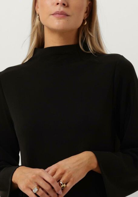 Zwarte MY ESSENTIAL WARDROBE Mini jurk ELLEMW COLLAR DRESS - large