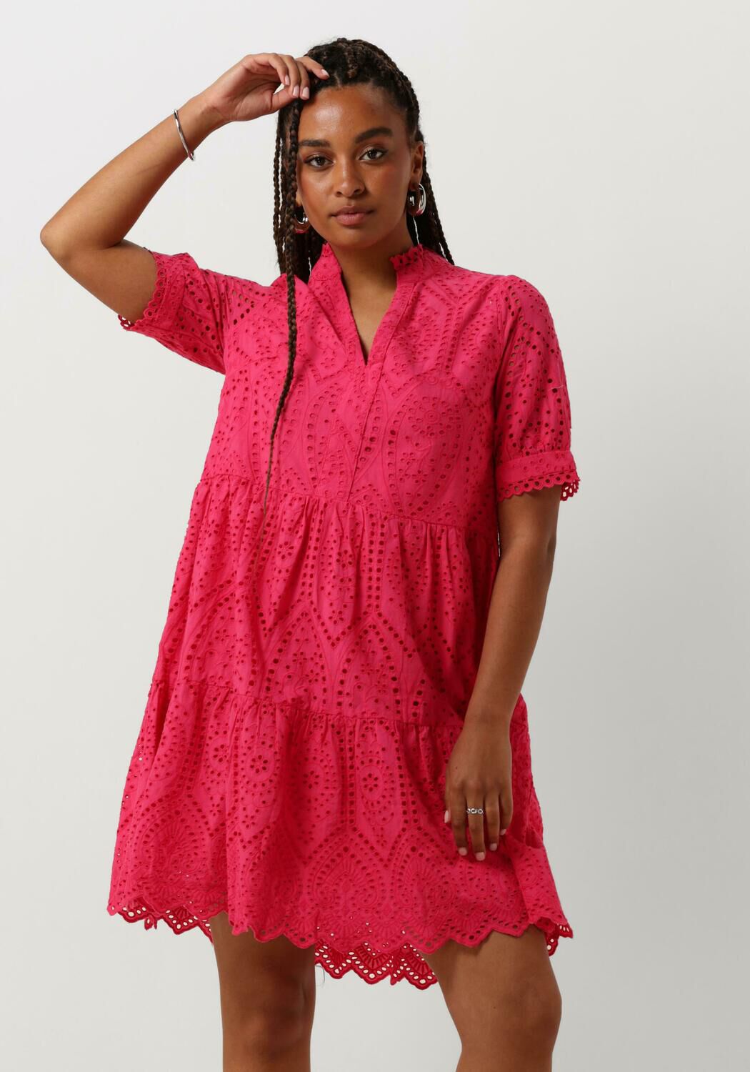 Y.A.S. Dames Jurken Yasholi Ss Dress S. Roze