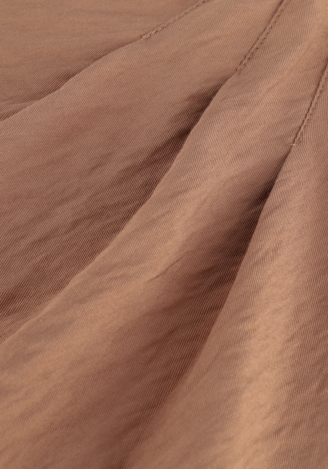 Camel ANOTHER LABEL Mini jurk DAPHNE DRESS - large