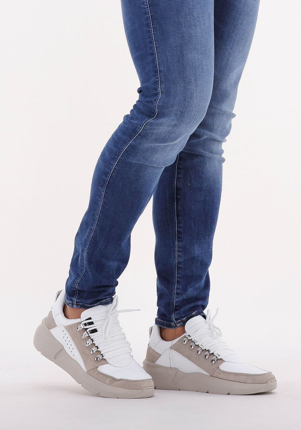 Witte NUBIKK Lage sneakers ROQUE ROMAN MEN - large