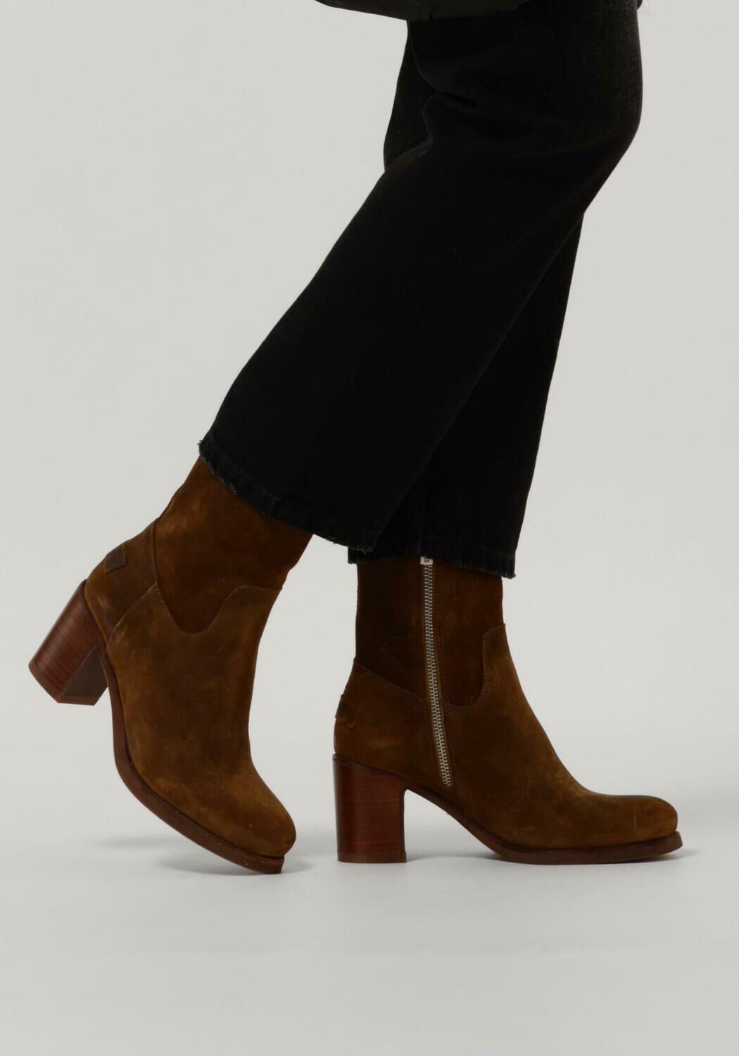 Bruine SHABBIES Enkellaarsjes 183020323 Omoda