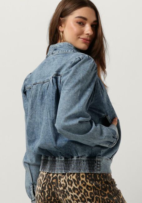 Blauwe LOLLYS LAUNDRY Spijkerjas IRISHLL JACKET LS - large