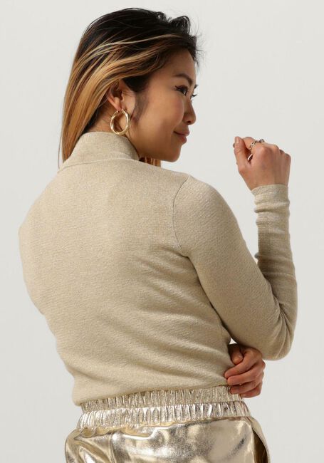 Gouden EST'SEVEN Longsleeves EST'TURTLE NECK LUREX NIKOLE - large