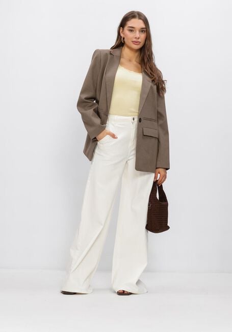 Gele ROSEMUNDE Top BABETTE DEEP BACK SILK TOP - large