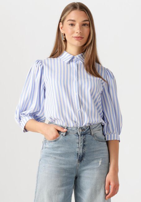 Blauwe YDENCE Blouses BLOUSE SONJA - large