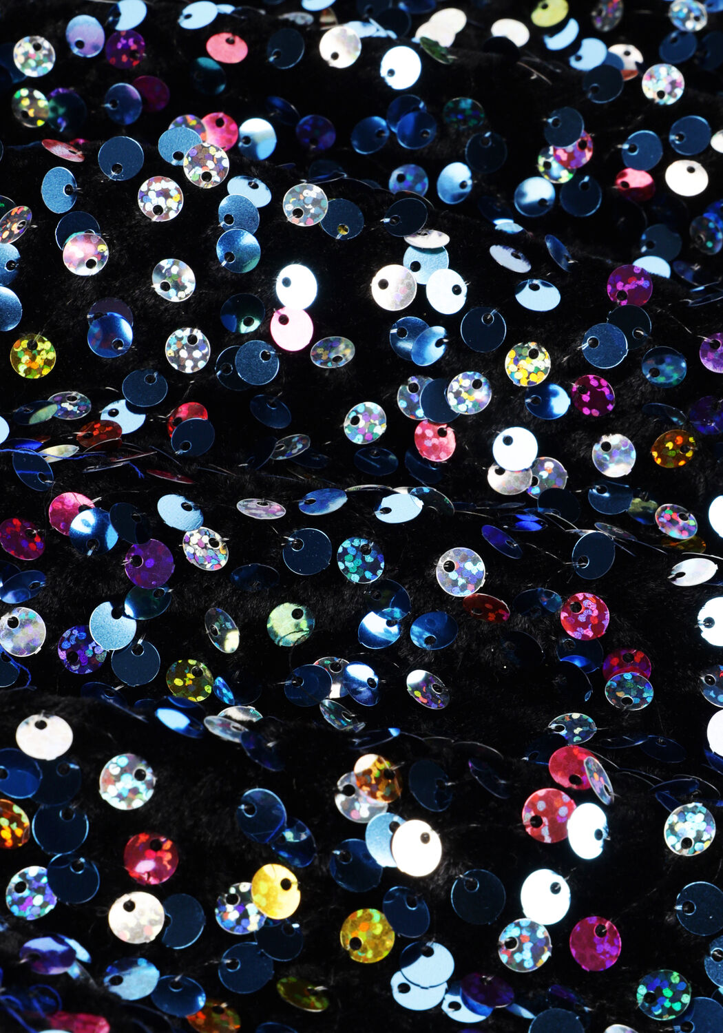 Zwarte Y.A.S. Blouses YASKILLO SEQUIN LS WRAP TOP - large