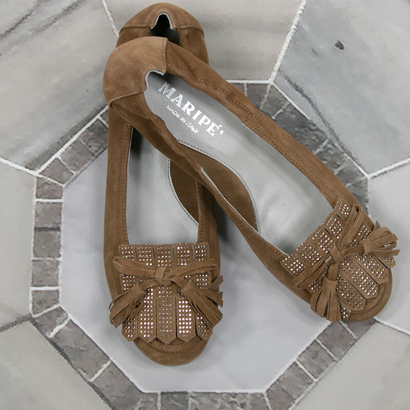 Cognac MARIPE Ballerina's 22603 - large
