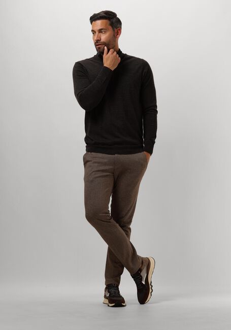 Bruine PROFUOMO Trui PULLOVER HALF ZIP Bruine PROFUOMO Trui PULLOVER HALF ZIP - large