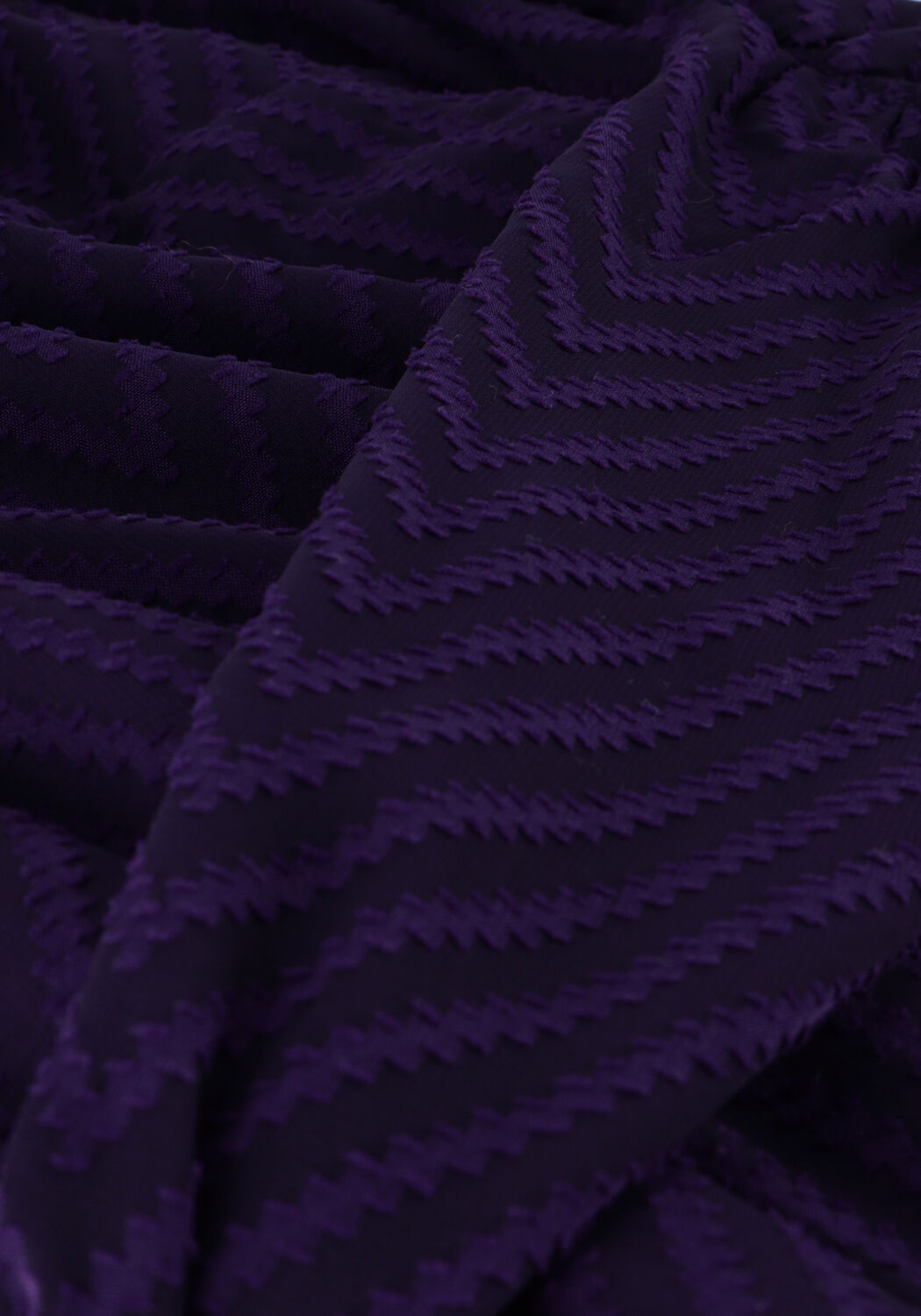 Paarse FREEBIRD Mini jurk WV-ZIGZAG-JACQ-PES-23-3 - large