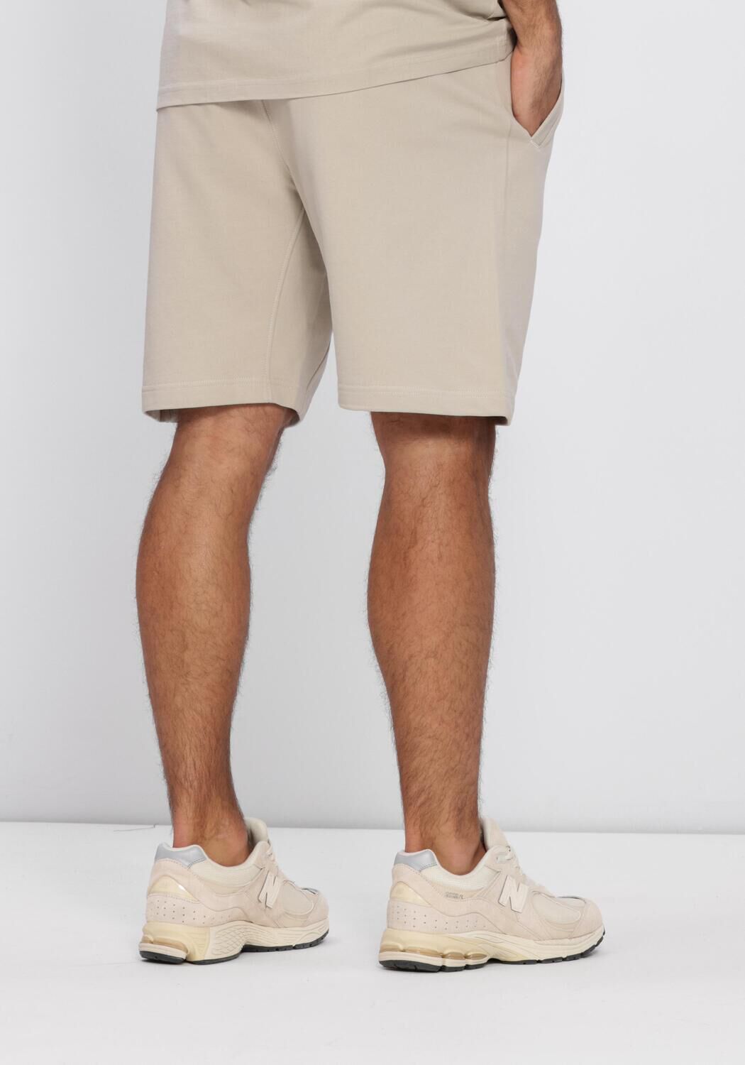 Beige AIRFORCE Korte broek BASIC SHORT - large