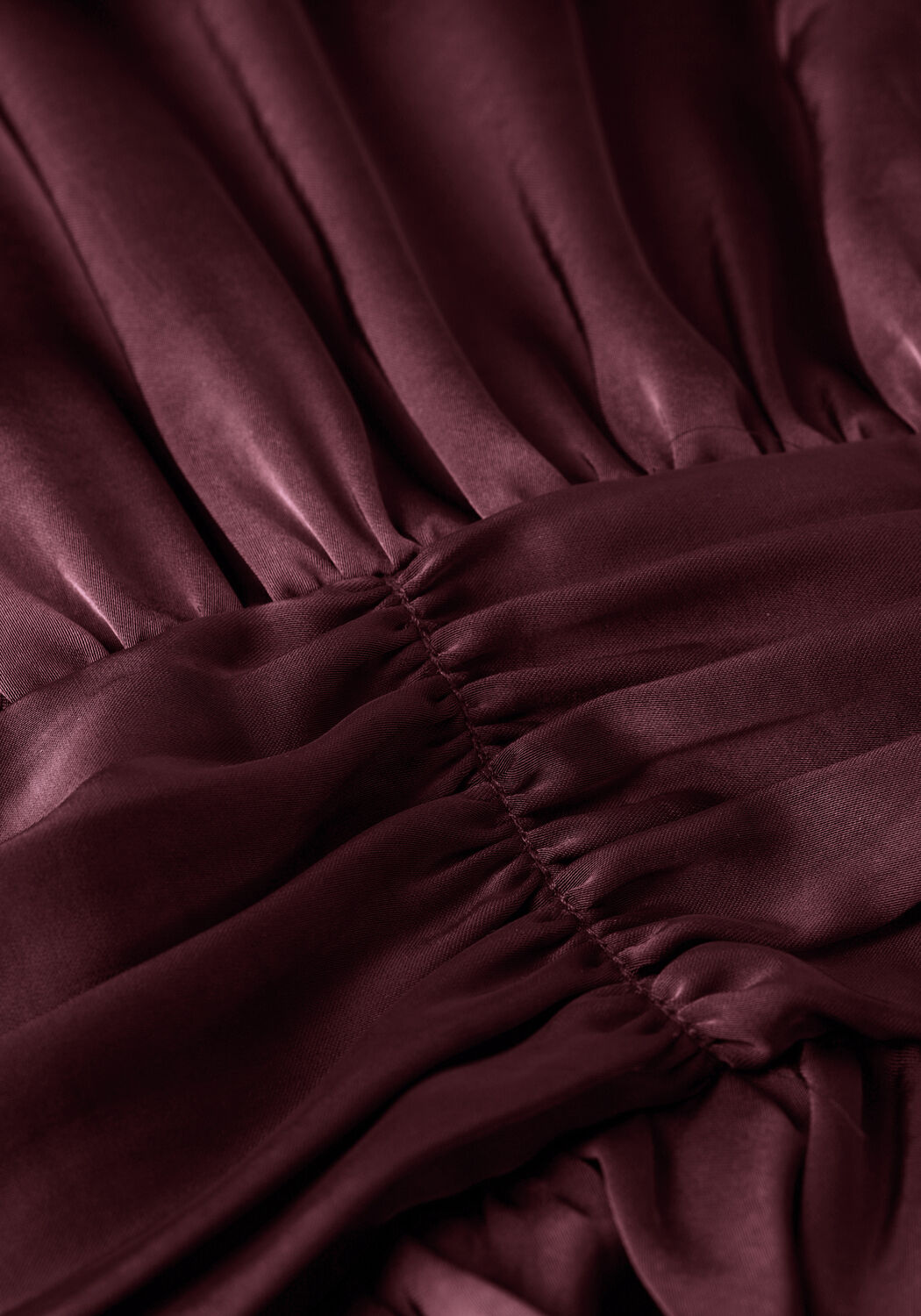 Bordeaux NEO NOIR Blouses ANNEGRET HEAVY SATEEN BLOUSE - large