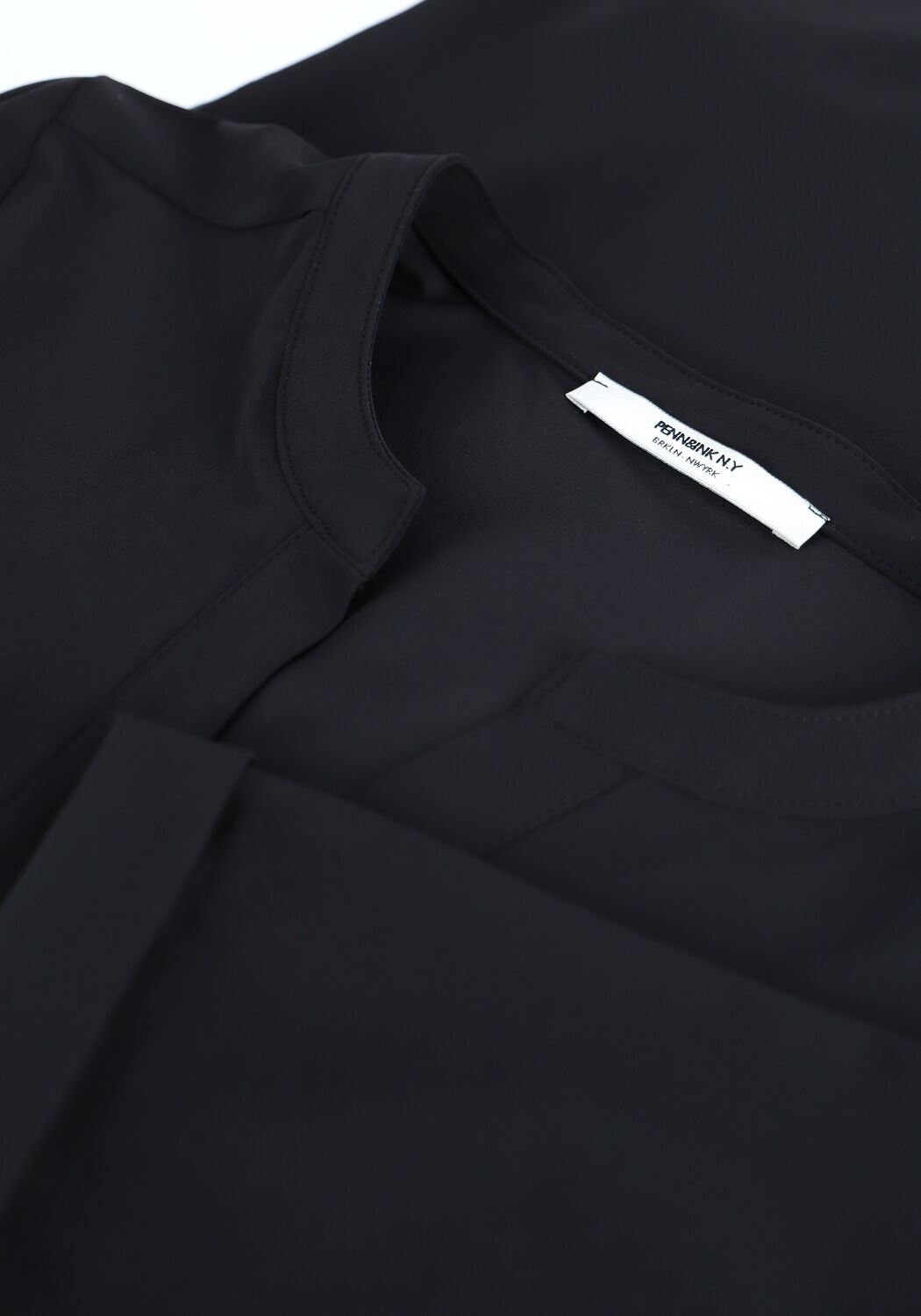 Zwarte PENN & INK Mini jurk JILL - large