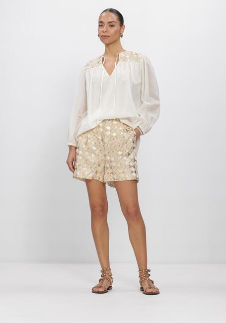 Creme GREEK ARCHAIC KORI Korte broek S26K-4061097 - large