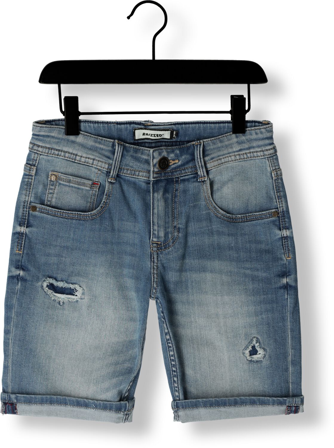 Raizzed denim short Oregon Crafted dark blue stone Korte broek Blauw Jongens Stretchdenim 170