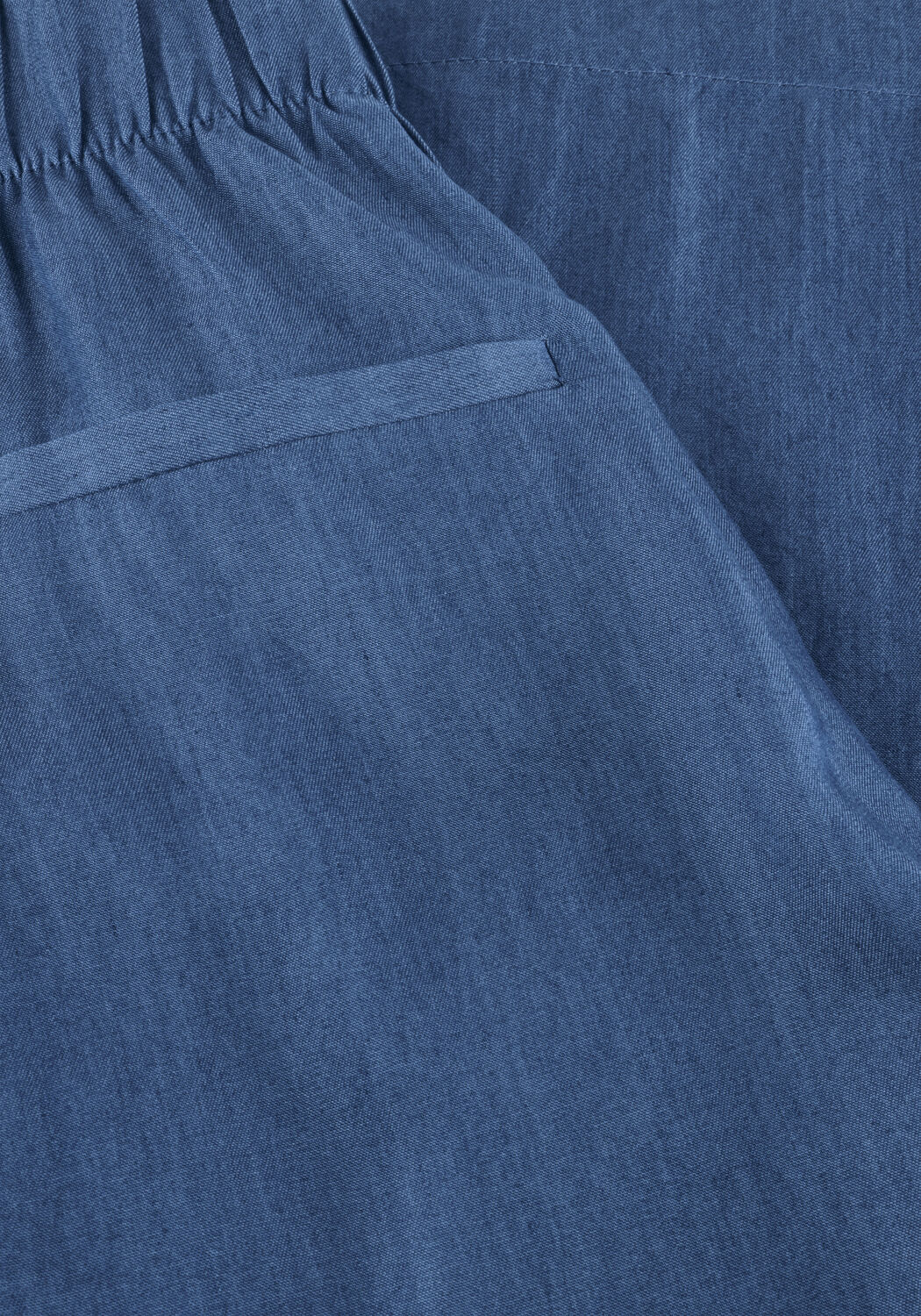 Blauwe MINUS Wide jeans MSMIRJA MID WAIST PANT - large