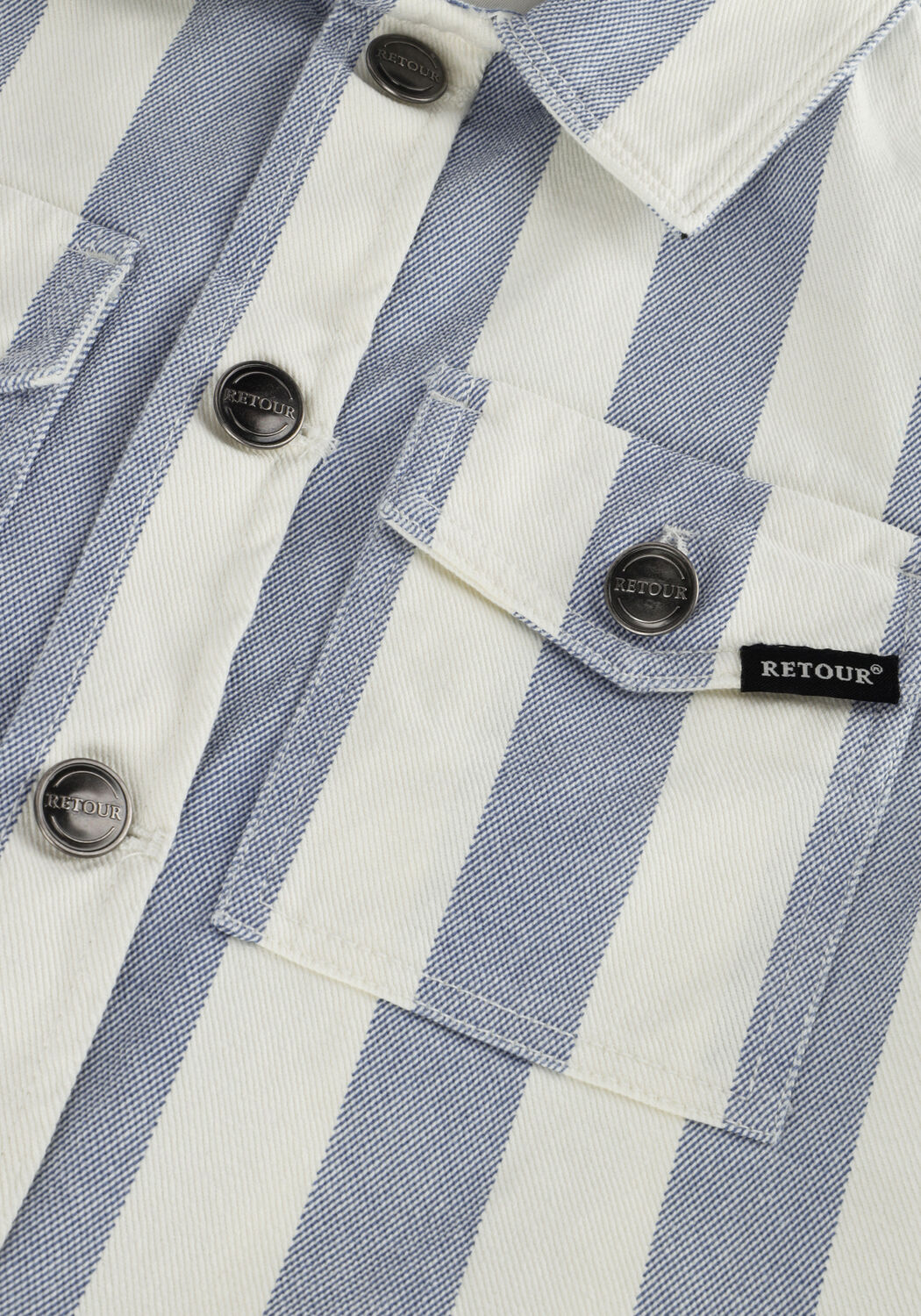 Blauwe RETOUR Spijkerjas BRUCE - large