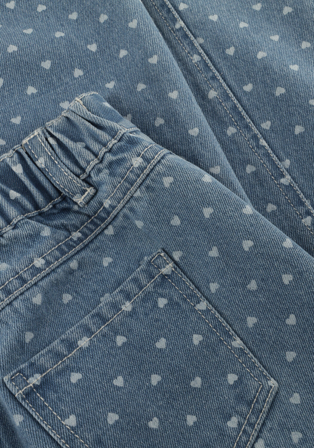 Donkerblauwe LOOXS Little Wide jeans 2601-7601-988 - large