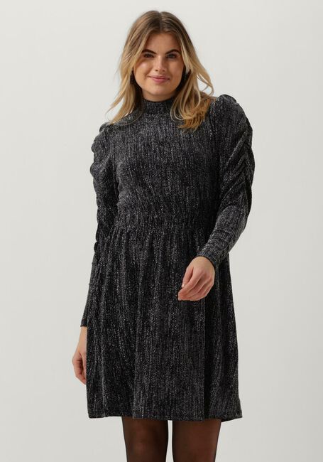 Zwarte LEVETE ROOM Mini jurk LR-WARREN 2 DRESS - large