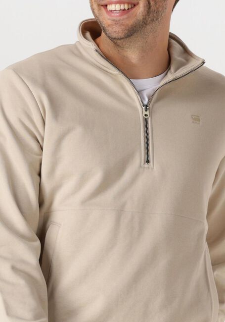 Zand G-STAR RAW Sweater NIFOUS HALF ZIP SW - large