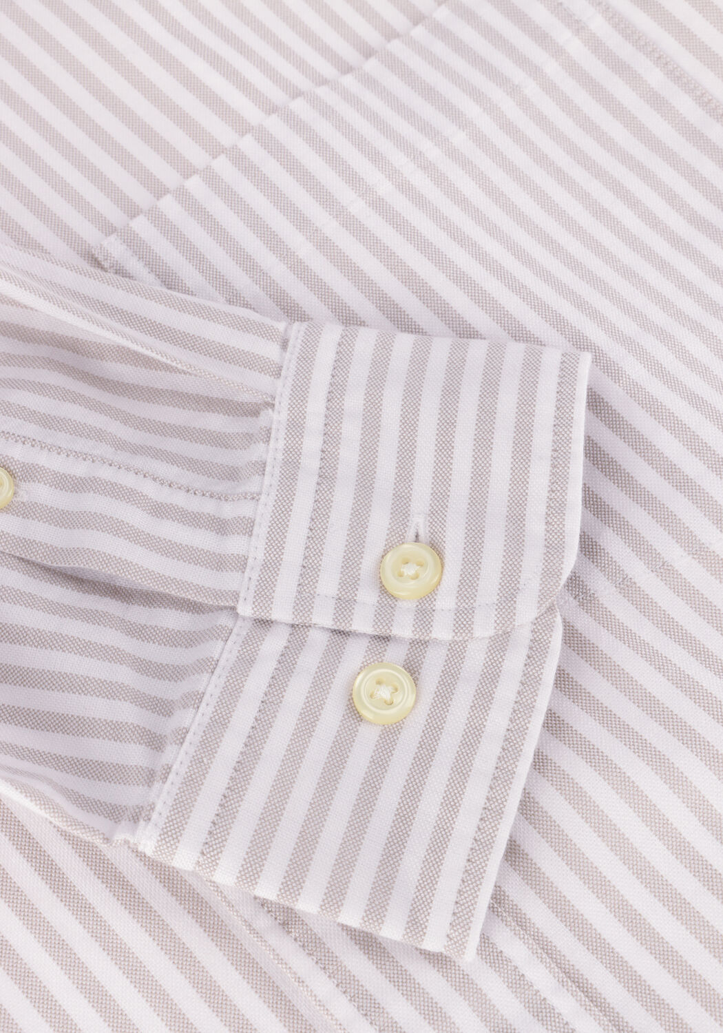 Beige SELECTED MEN Casual overhemd SLHREGRICK-OX SHIRT LS - large