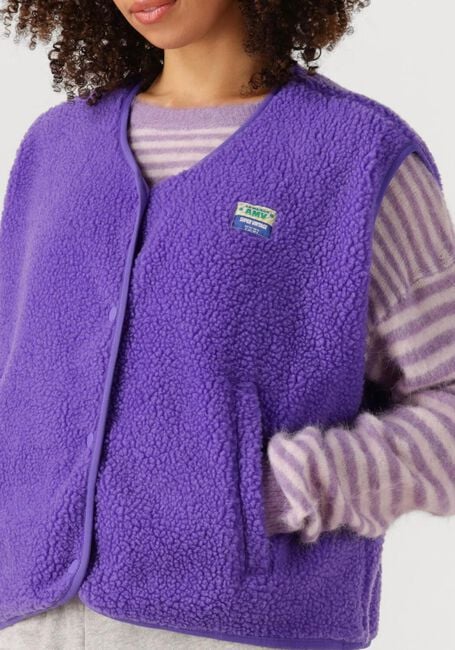 Paarse AMERICAN VINTAGE Gilet HOKTOWN - large