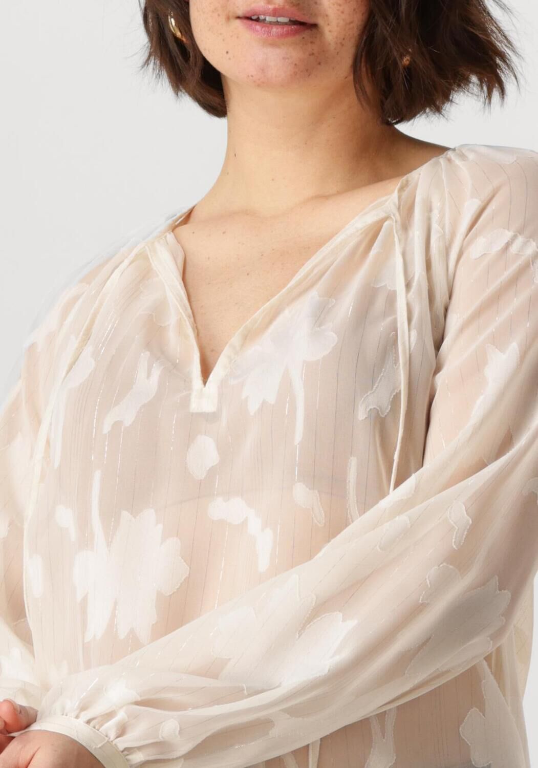 LIU JO Dames Blouses Tunica Ts Nav Creme