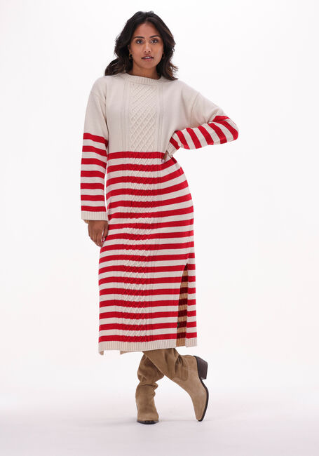 Ecru SEMICOUTURE Midi jurk Y2WA04 - large