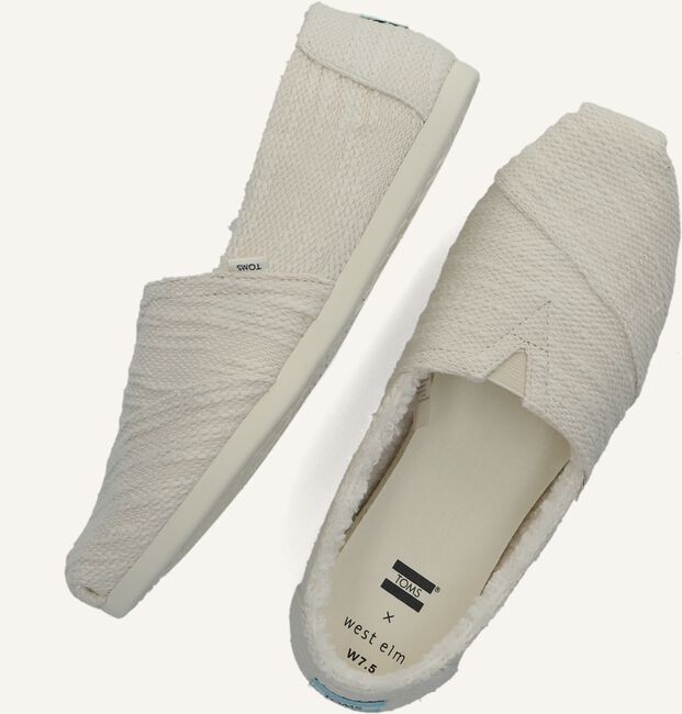 Witte TOMS Espadrilles ALPARGATA X WEST ELM Witte TOMS Espadrilles ALPARGATA X WEST ELM - large