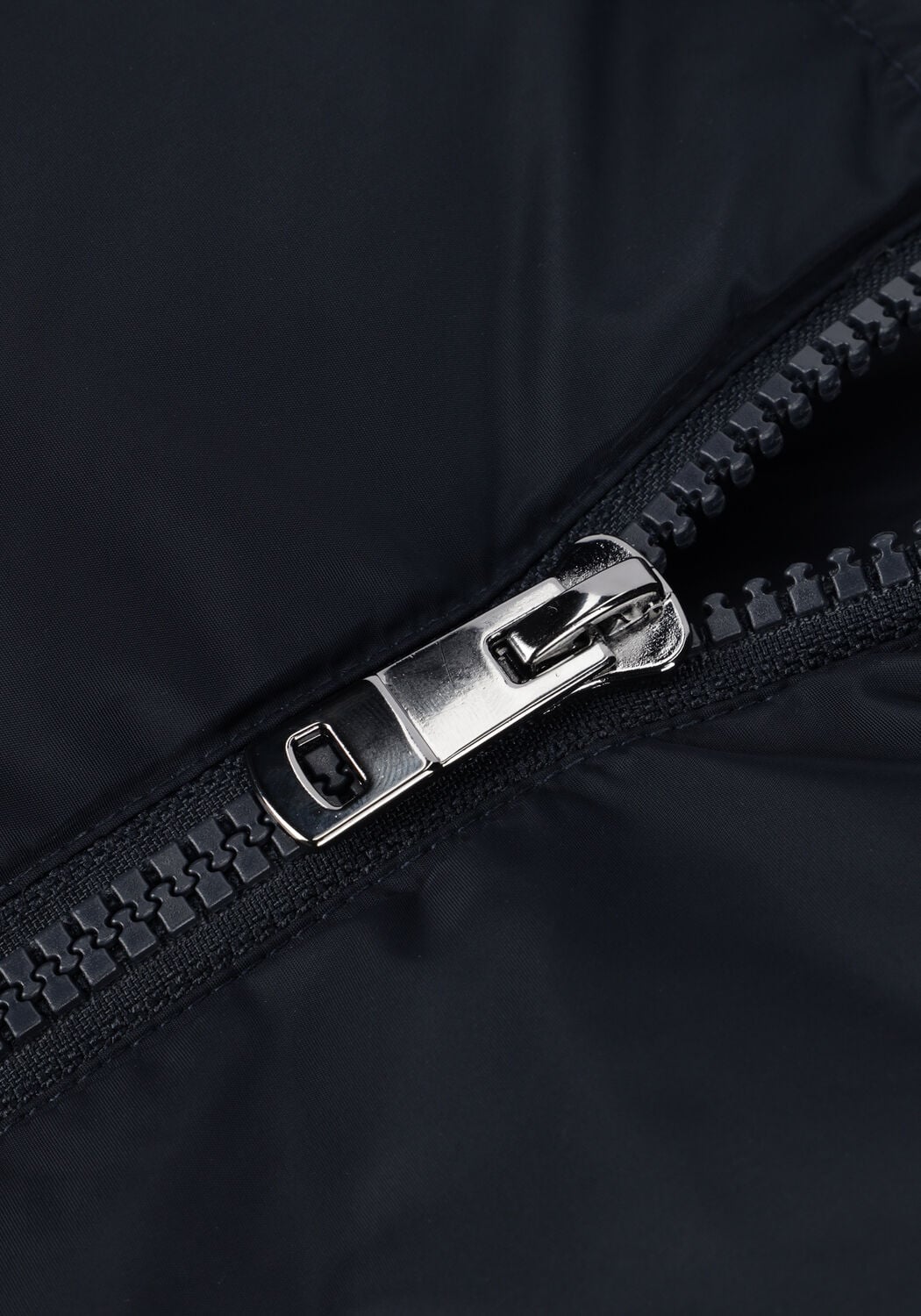 Donkerblauwe MOS MOSH Gewatteerde jas NOVA SQUARE DOWN COAT