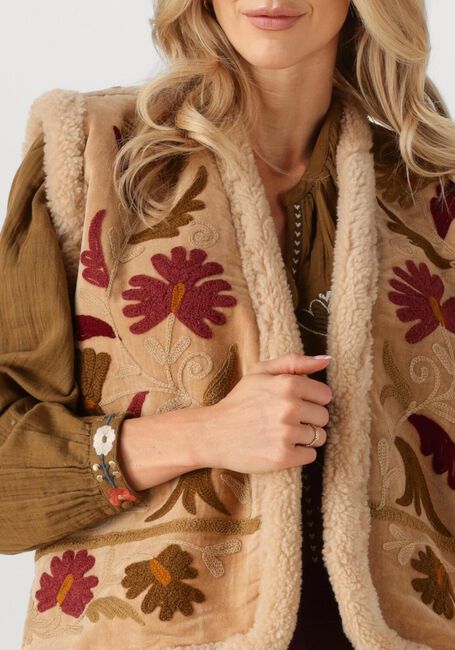 Camel LOUIZON Gilet DARRENA - large
