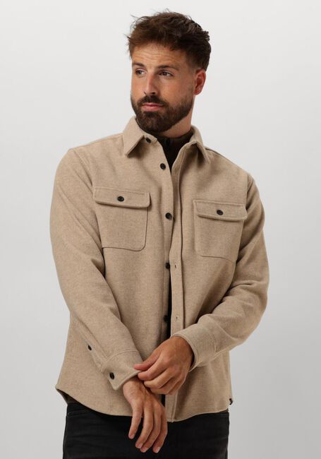 Bruine DSTREZZED Overshirt ULRIK OVERSHIRT - large