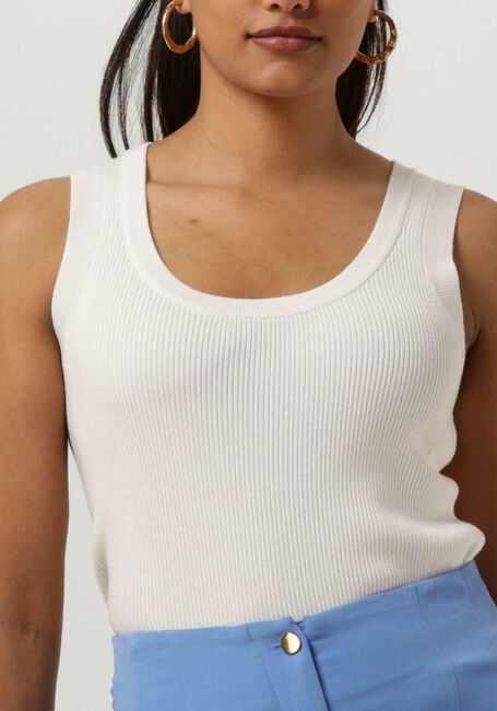 Witte YDENCE Top KNITTED TOP KEELY - large