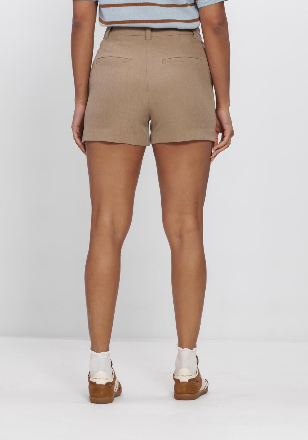 Bruine MODSTR&Ouml;M Broeken ALAYAMD SHORTS - large